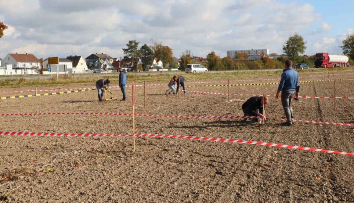 Unsere Absteckaktion im Oktober 2021